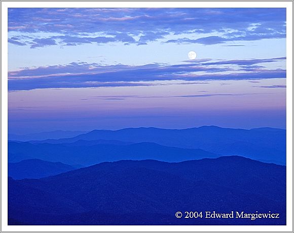 450406   A Smoky Mnt Moonrise 